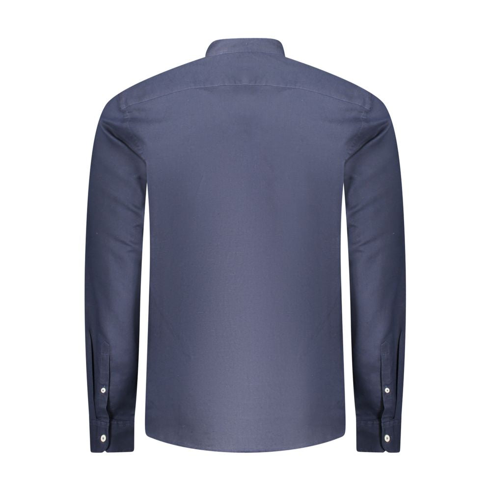 Camisa de algodón azul Timberland