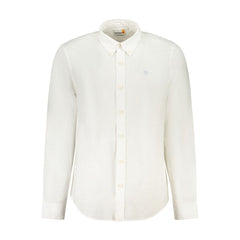 Camisa de algodón blanca Timberland