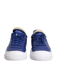 Zapatillas Nike blancas y azules con cordones y caña baja tipo drop-type PRM