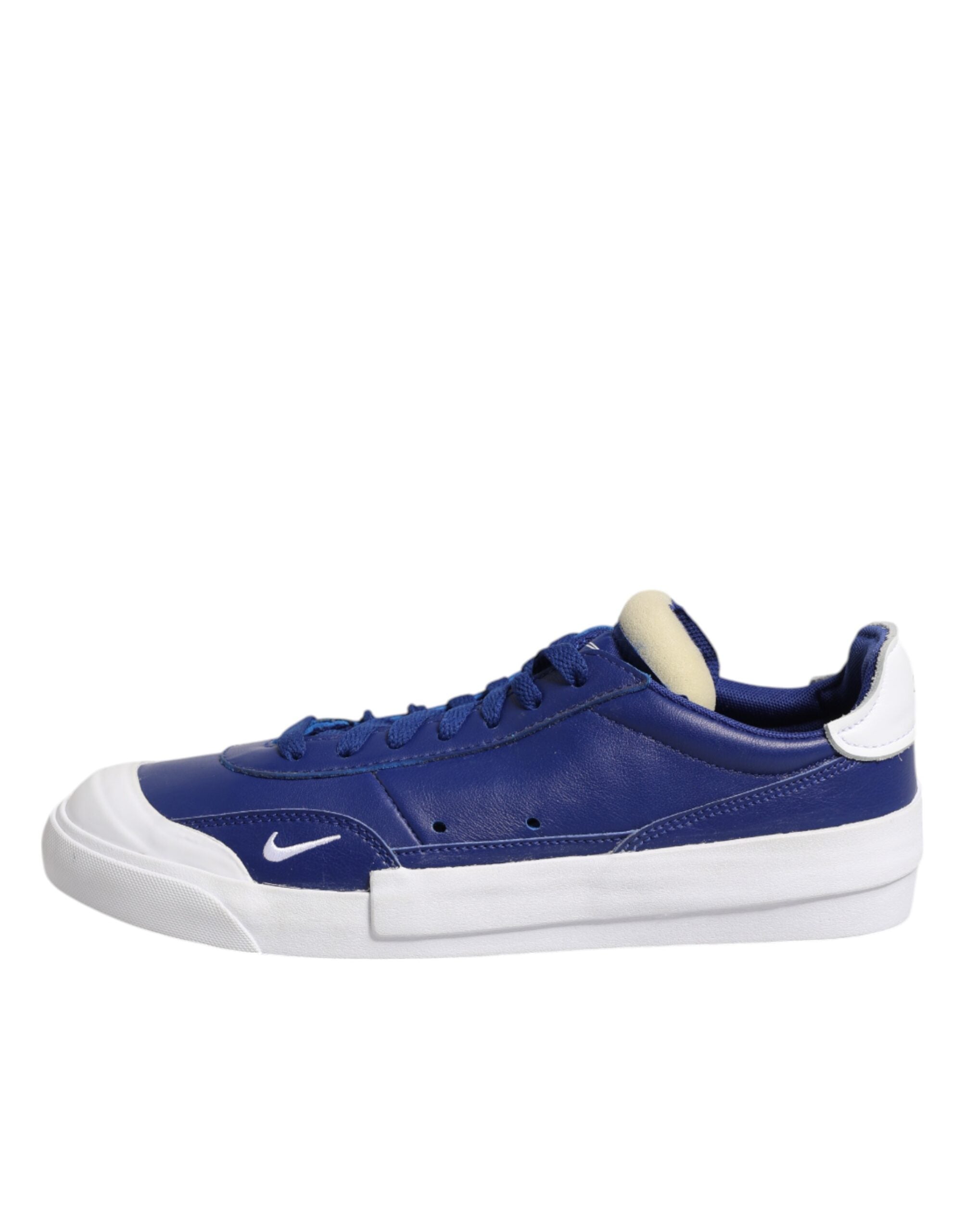 Zapatillas Nike blancas y azules con cordones y caña baja tipo drop-type PRM