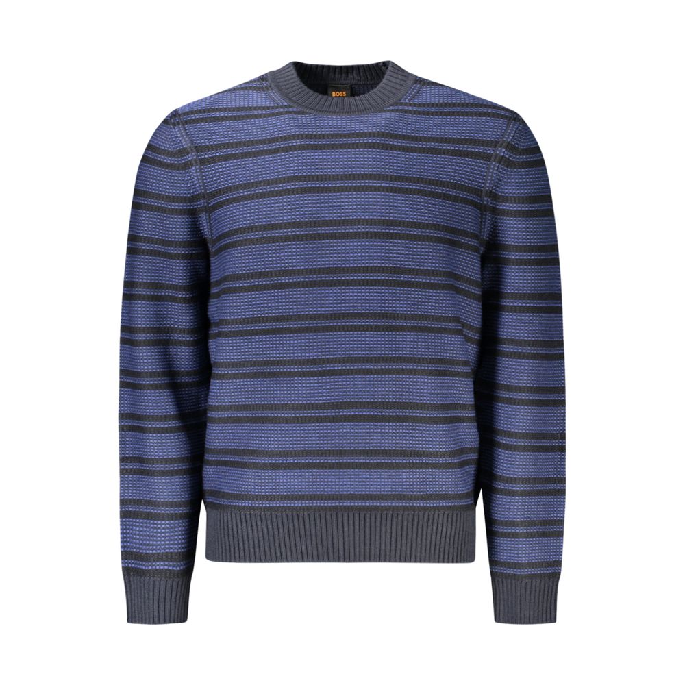 Suéter de lana azul Hugo Boss para hombre