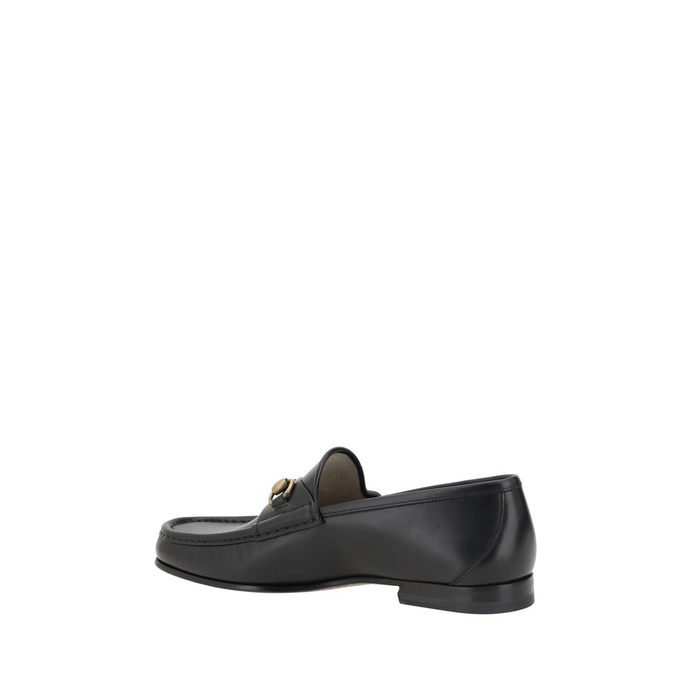 Mocasines de cuero Gucci