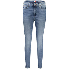 Vaqueros Tommy Hilfiger de algodón azul para mujer