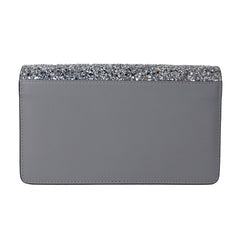 Bolso bandolera de piel gris de Maison Margiela