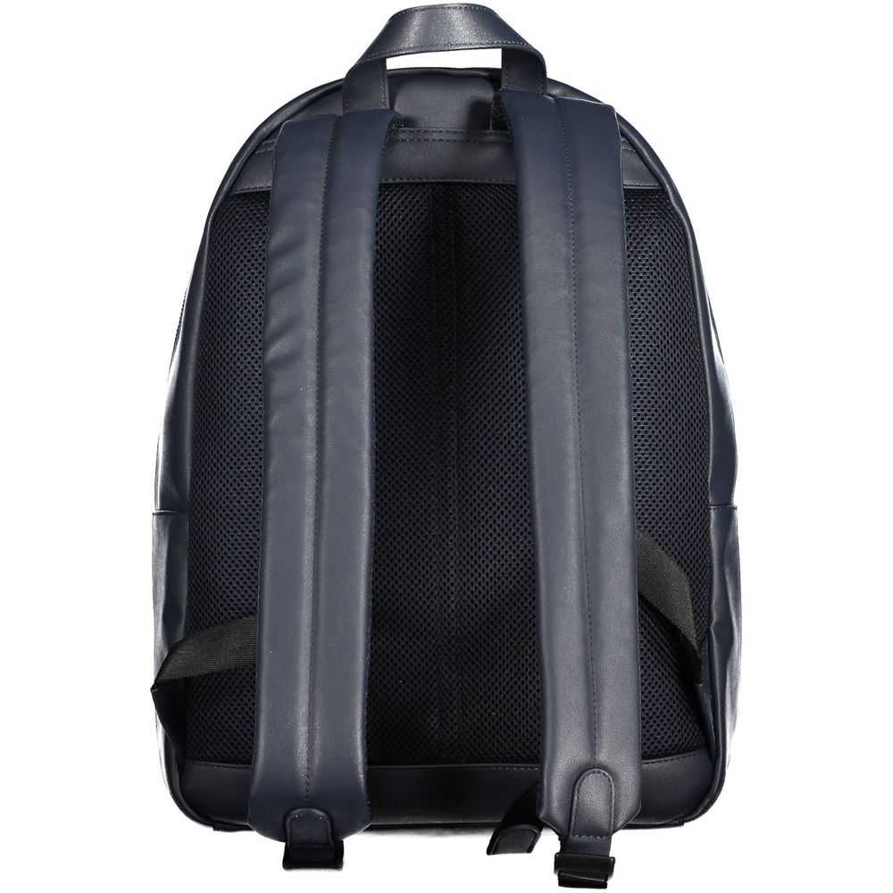 Mochila Tommy Hilfiger de polietileno azul para hombre