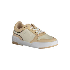 Zapatillas Tommy Hilfiger de piel beige para mujer