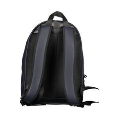 Mochila de poliéster azul Tommy Hilfiger