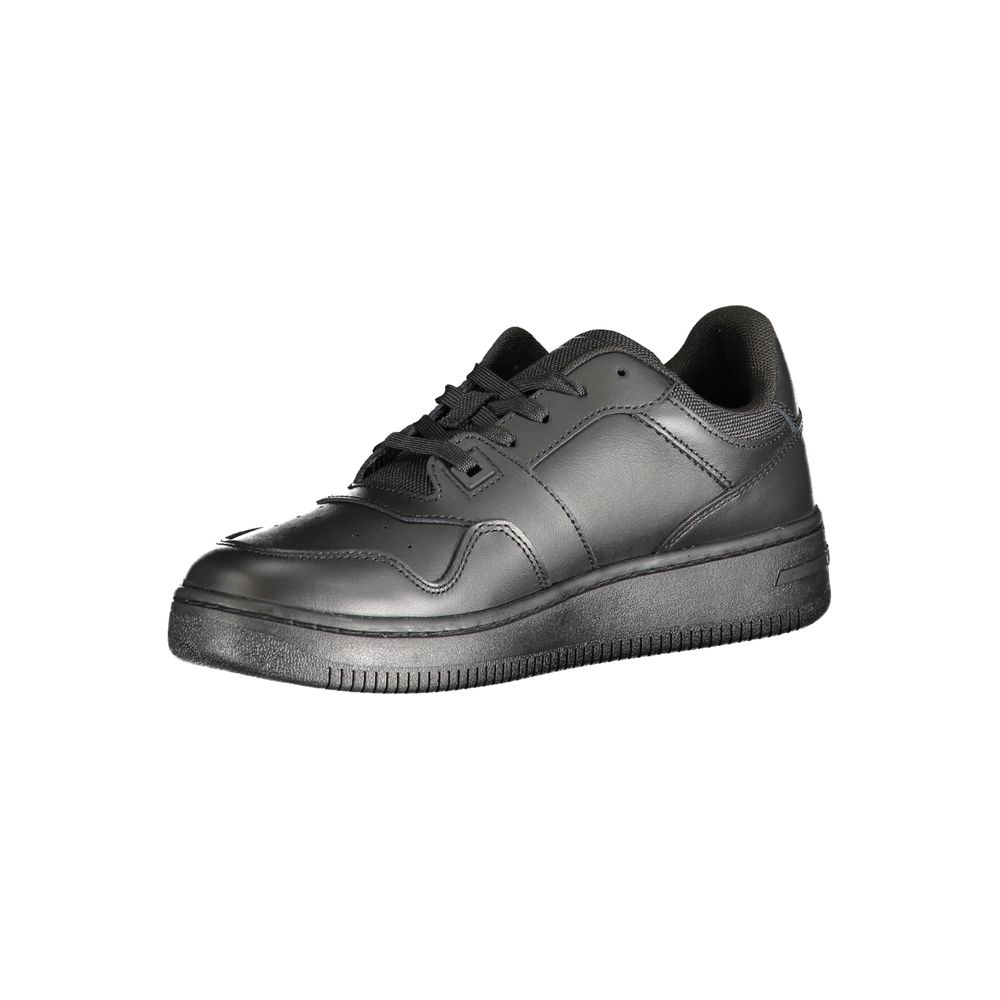 Zapatillas Tommy Hilfiger negras de poliéster