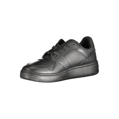 Zapatillas Tommy Hilfiger negras de poliéster