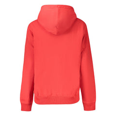Suéter rojo de algodón orgánico para mujer de Tommy Hilfiger