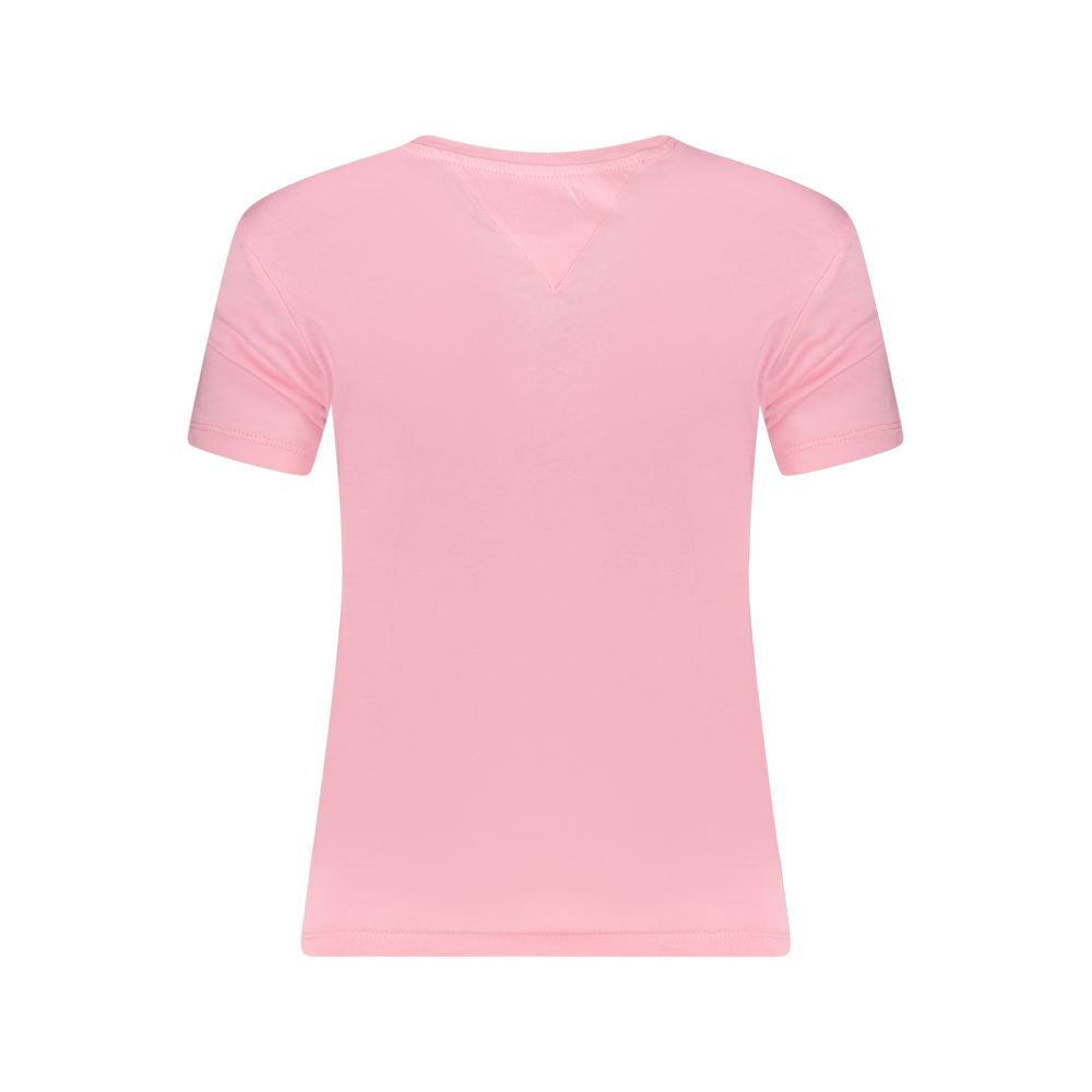 Tops y camisetas de algodón rosa de Tommy Hilfiger