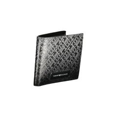 Cartera de cuero negra para hombre de Tommy Hilfiger