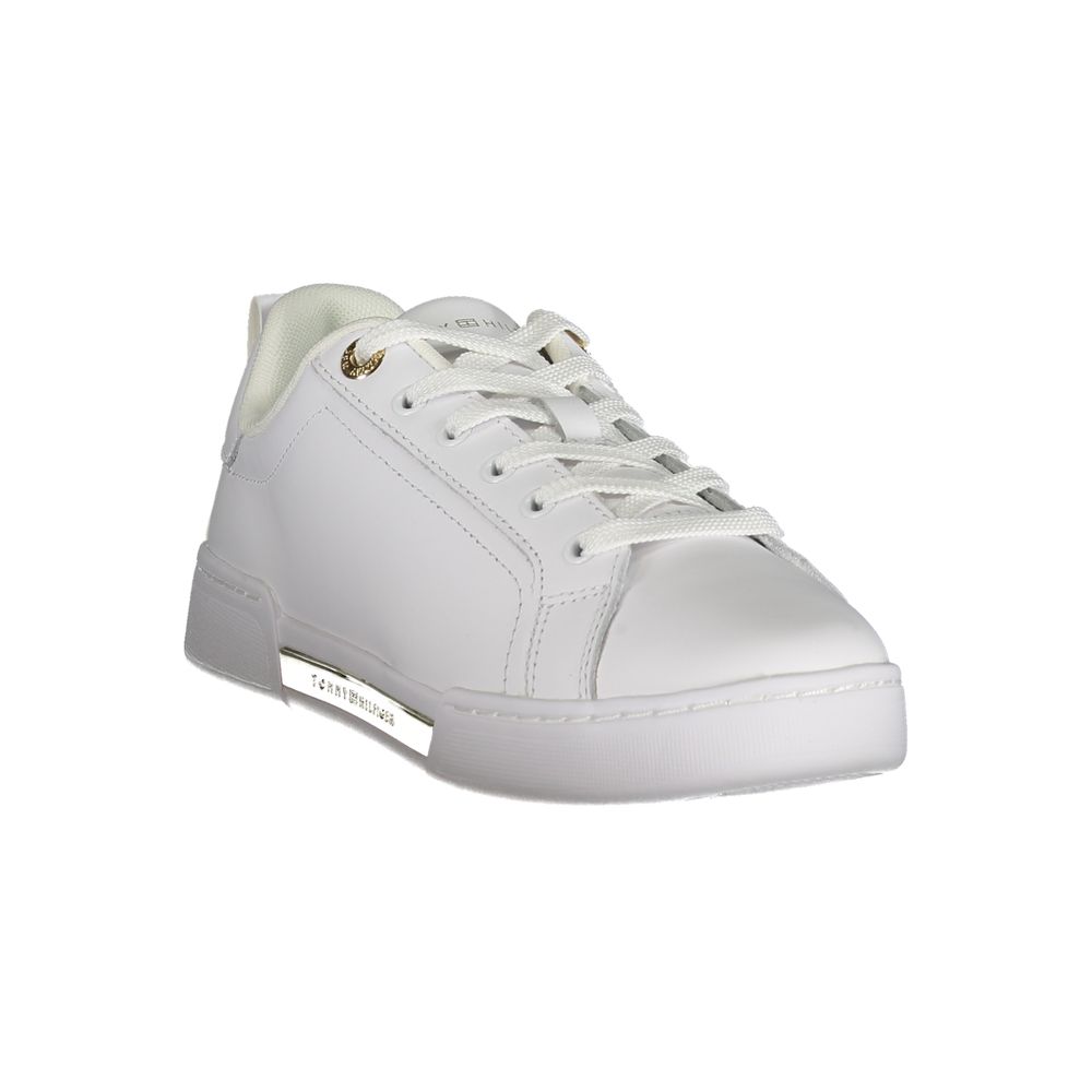 Zapatillas blancas con cordones y detalle en contraste de Tommy Hilfiger Chic