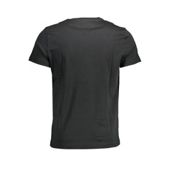 Camiseta de algodón negra de Tommy Hilfiger