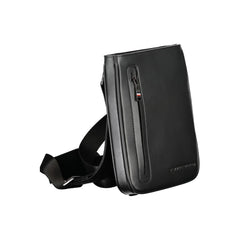 Bolso de hombro de polietileno negro de Tommy Hilfiger