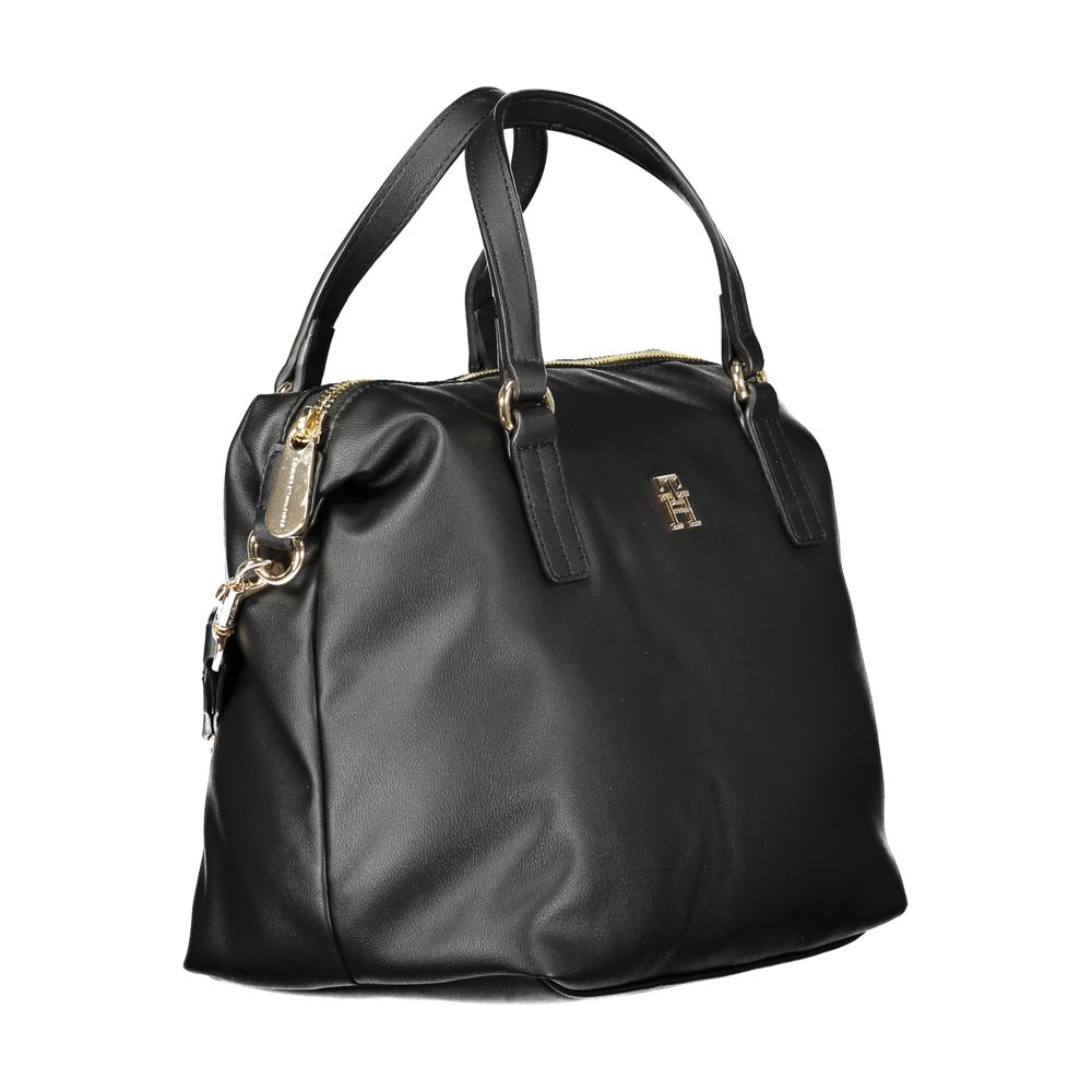 Bolso de mano Tommy Hilfiger de poliéster negro para mujer