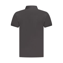 Polo Timberland de algodón negro para hombre