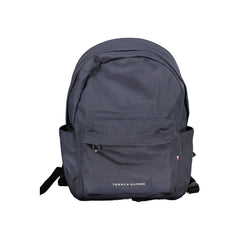 Mochila de poliéster azul Tommy Hilfiger