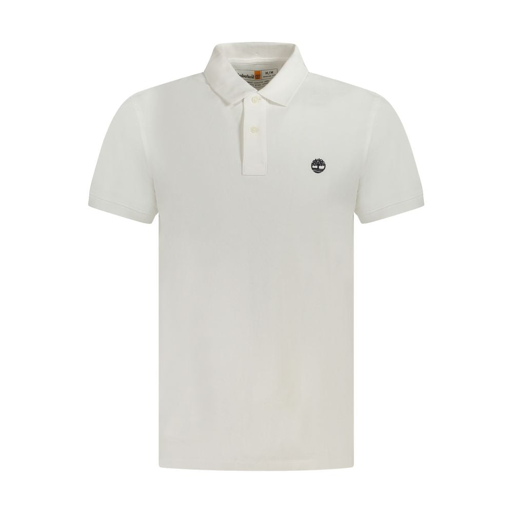 Polo Timberland de algodón blanco para hombre