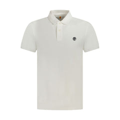 Polo Timberland de algodón blanco para hombre
