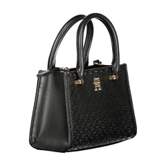 Bolso de mano Tommy Hilfiger de polietileno negro para mujer