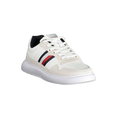 Zapatillas Tommy Hilfiger de cuero blanco para hombre