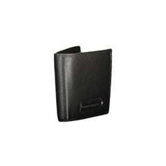 Cartera de cuero negra para hombre de Tommy Hilfiger