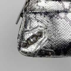 Bolso de mano Balenciaga de piel de becerro gris