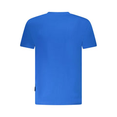 Camiseta de algodón azul Napapijri para hombre