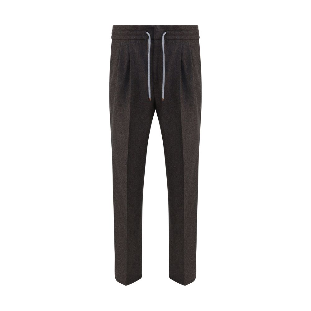 Brunello Cucinelli Pantalones de lana virgen