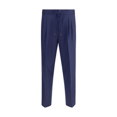 Brunello Cucinelli Pantalones de lana virgen