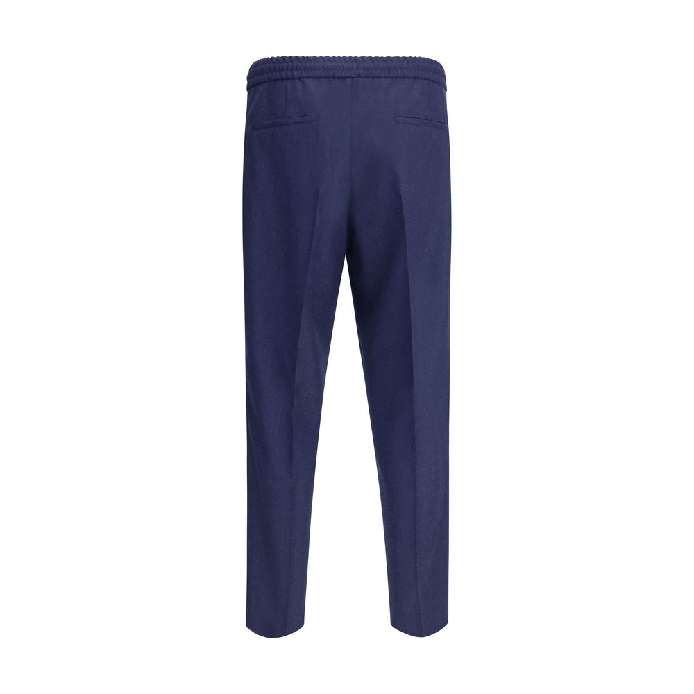 Brunello Cucinelli Pantalones de lana virgen