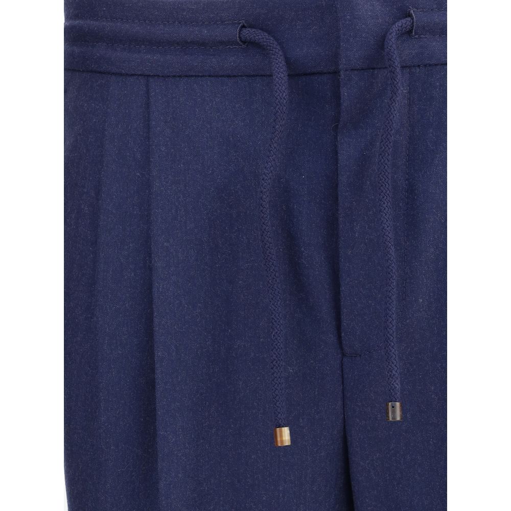 Brunello Cucinelli Pantalones de lana virgen