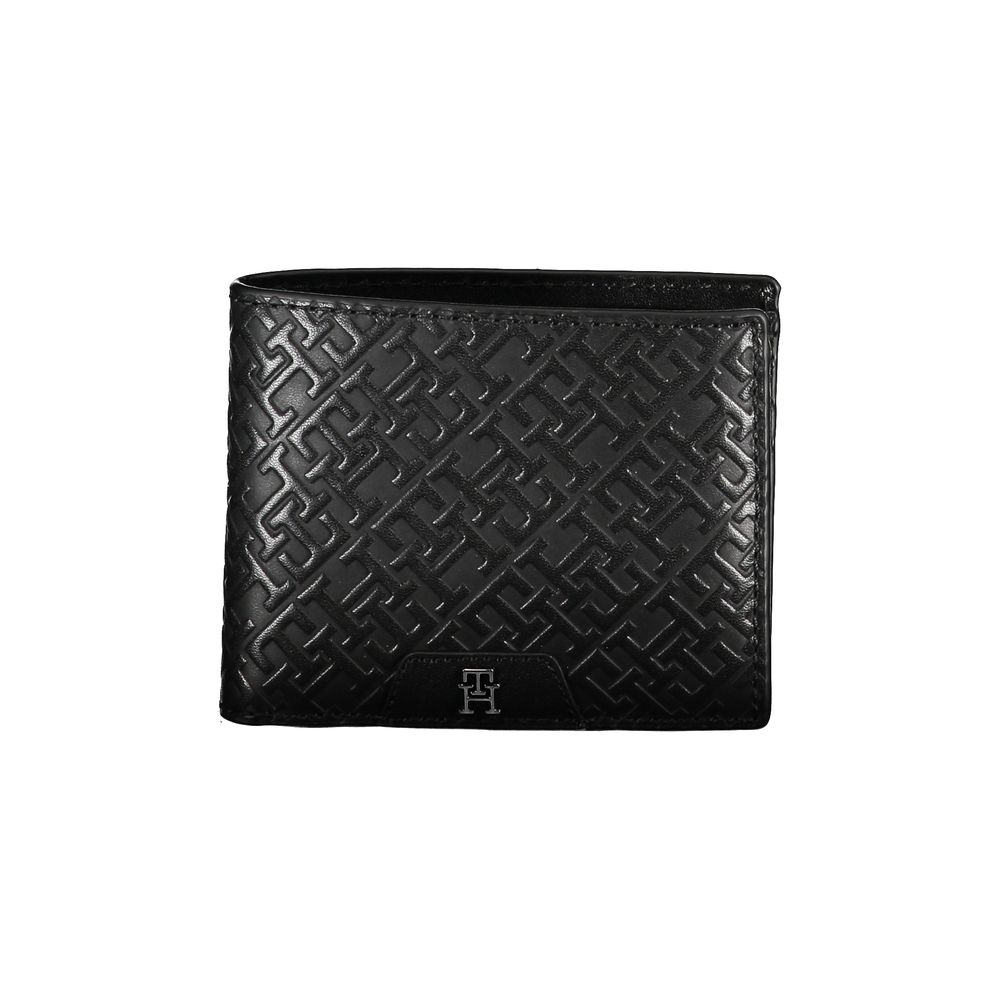 Cartera doble de cuero elegante de Tommy Hilfiger