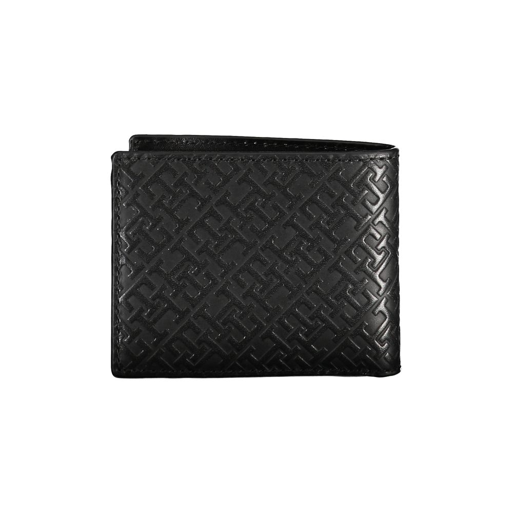 Cartera doble de cuero elegante de Tommy Hilfiger