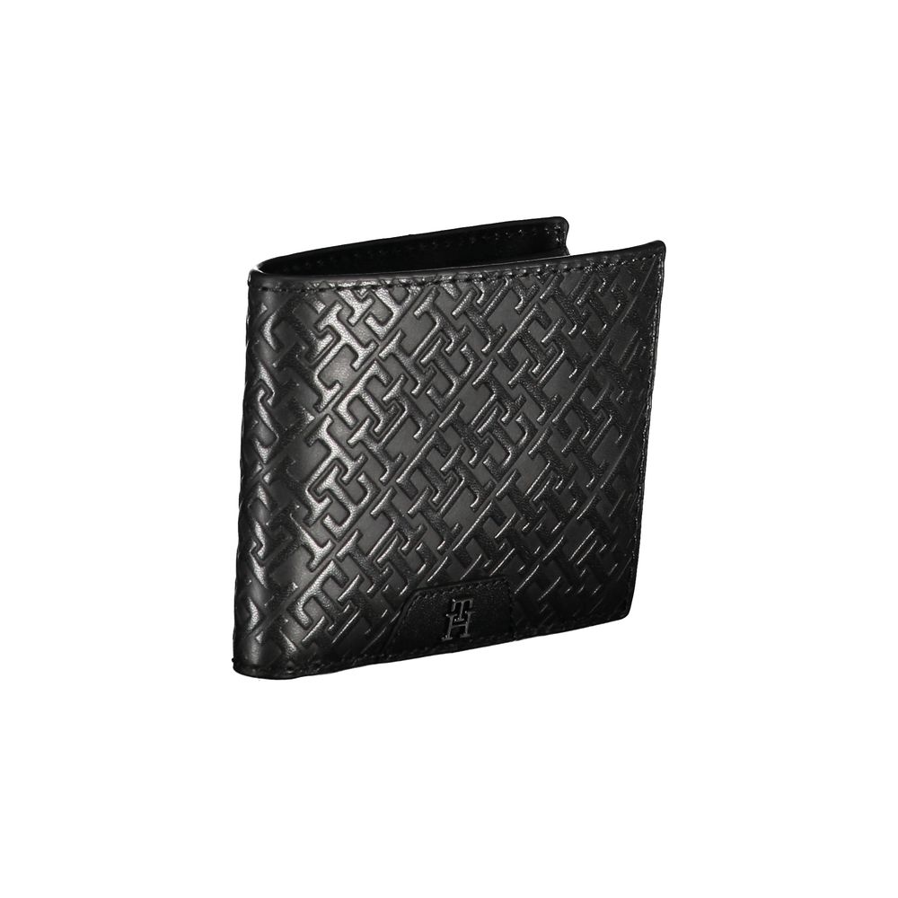 Cartera doble de cuero elegante de Tommy Hilfiger