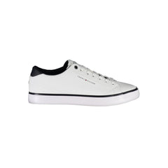 Zapatillas blancas de poliéster de Tommy Hilfiger