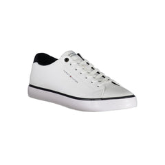 Zapatillas blancas de poliéster de Tommy Hilfiger