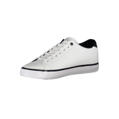 Zapatillas blancas de poliéster de Tommy Hilfiger