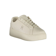 Zapatillas blancas de poliéster de Tommy Hilfiger