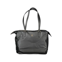 Bolso de mano Tommy Hilfiger de poliéster negro para mujer