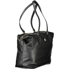Bolso de mano Tommy Hilfiger de poliéster negro para mujer