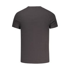 Camiseta negra de algodón Tommy Hilfiger para hombre