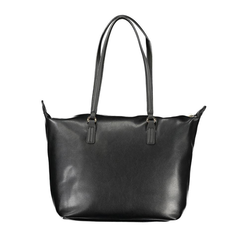 Bolso de mano Tommy Hilfiger de poliéster negro