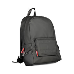 Mochila de poliéster negra Tommy Hilfiger
