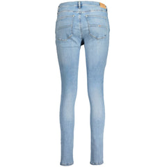 Vaqueros Tommy Hilfiger de algodón azul claro para mujer