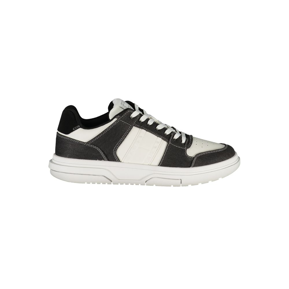 Zapatillas Tommy Hilfiger negras de poliéster