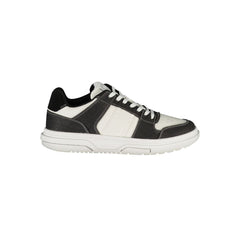 Zapatillas Tommy Hilfiger negras de poliéster
