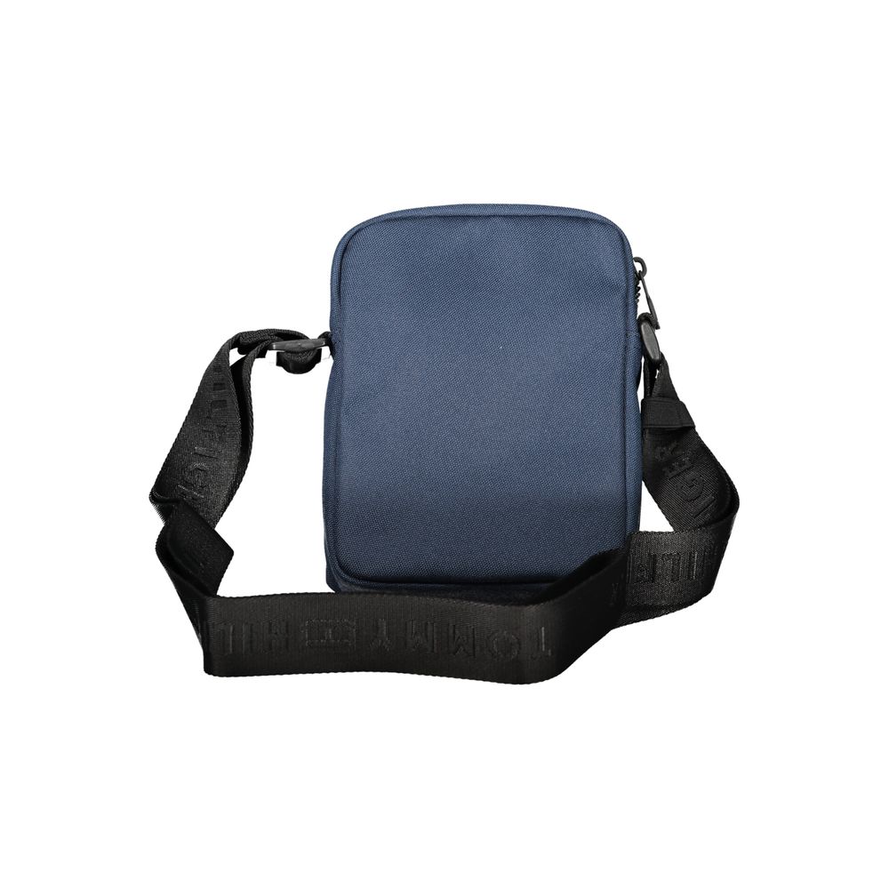 Bolso de hombro de poliéster azul Tommy Hilfiger