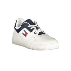 Zapatillas Tommy Hilfiger de cuero azul para hombre